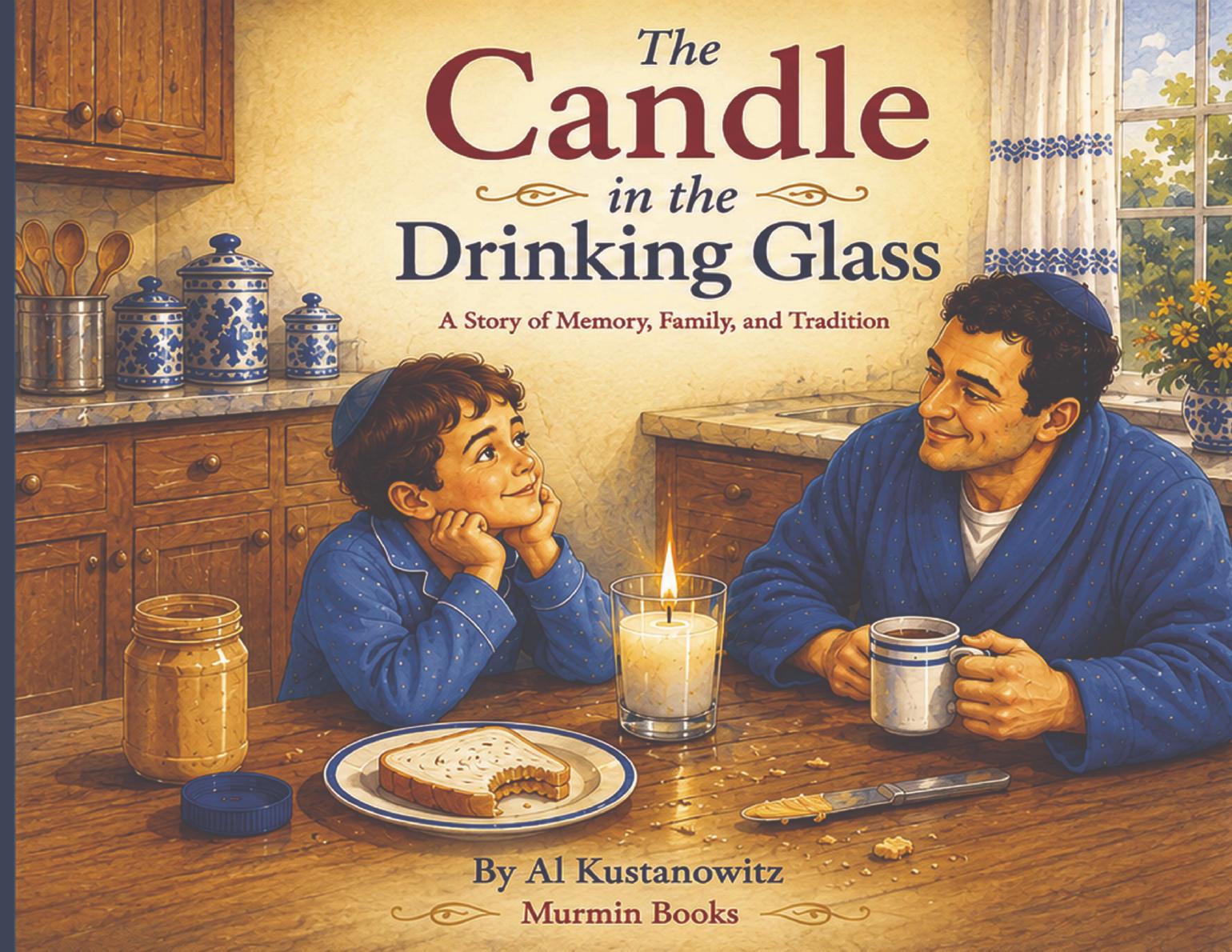 Front cover of The Candle in the Drinking Glass by Al Kustanowitz